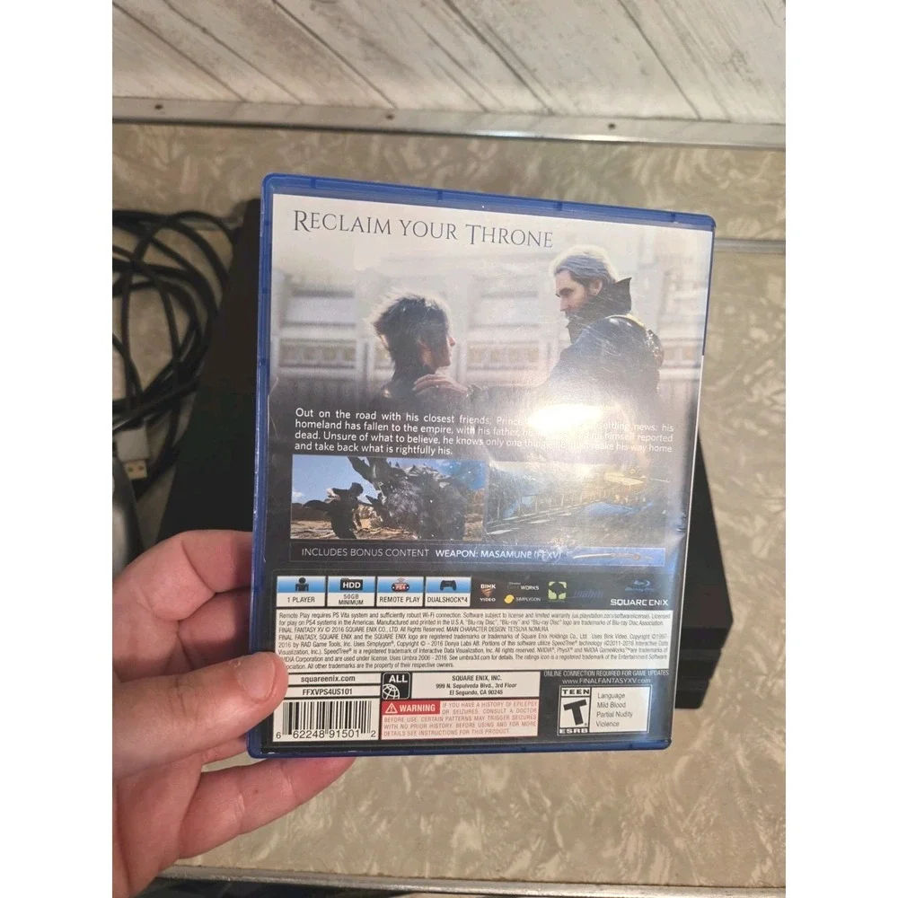 Sony PlayStation 4 Pro 1TB 4K Console Black w/ 2 DualShock 4 Controller & Game